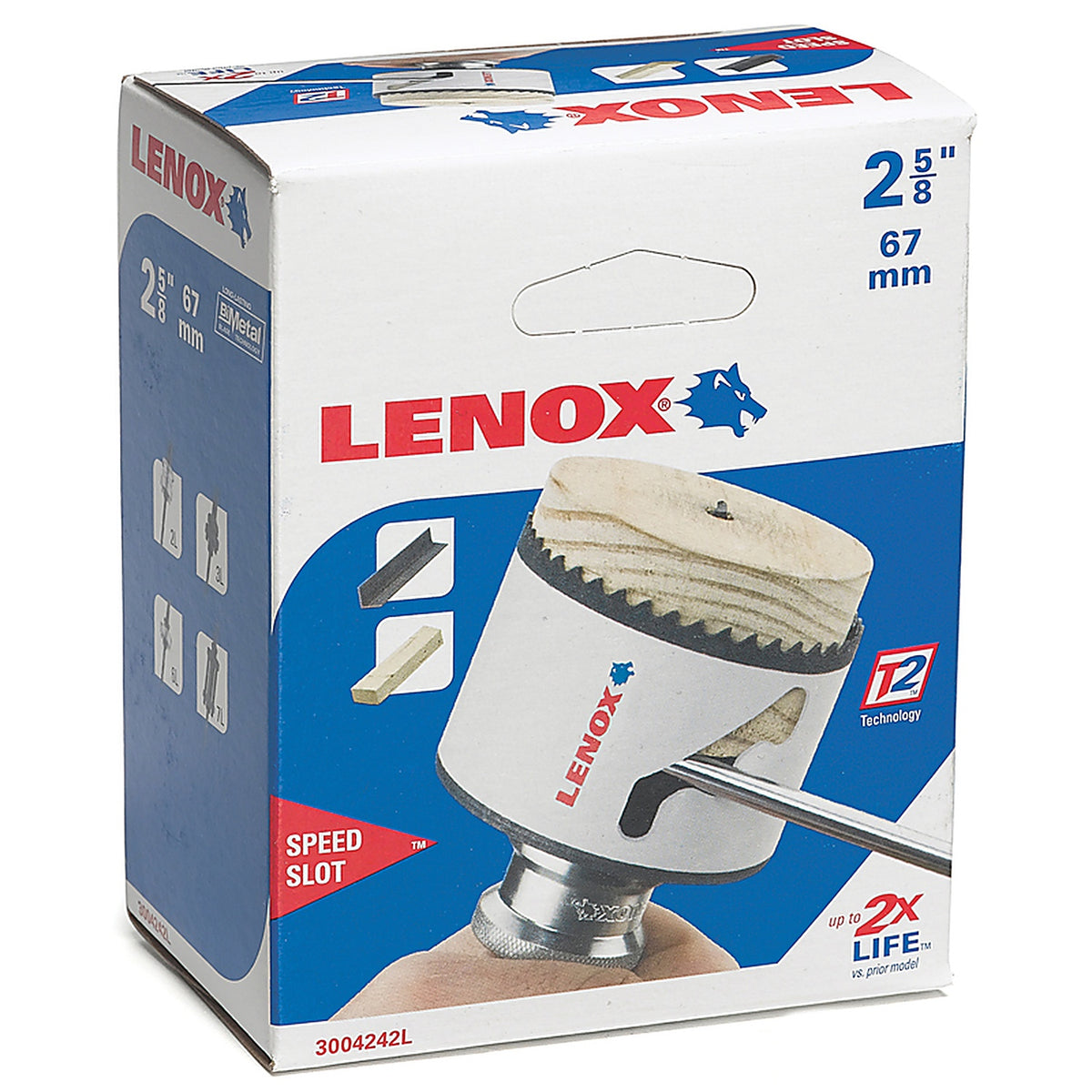 Lenox 3004242L 2 5/8 in. Bi-Metal Hole Saw 1 in.
