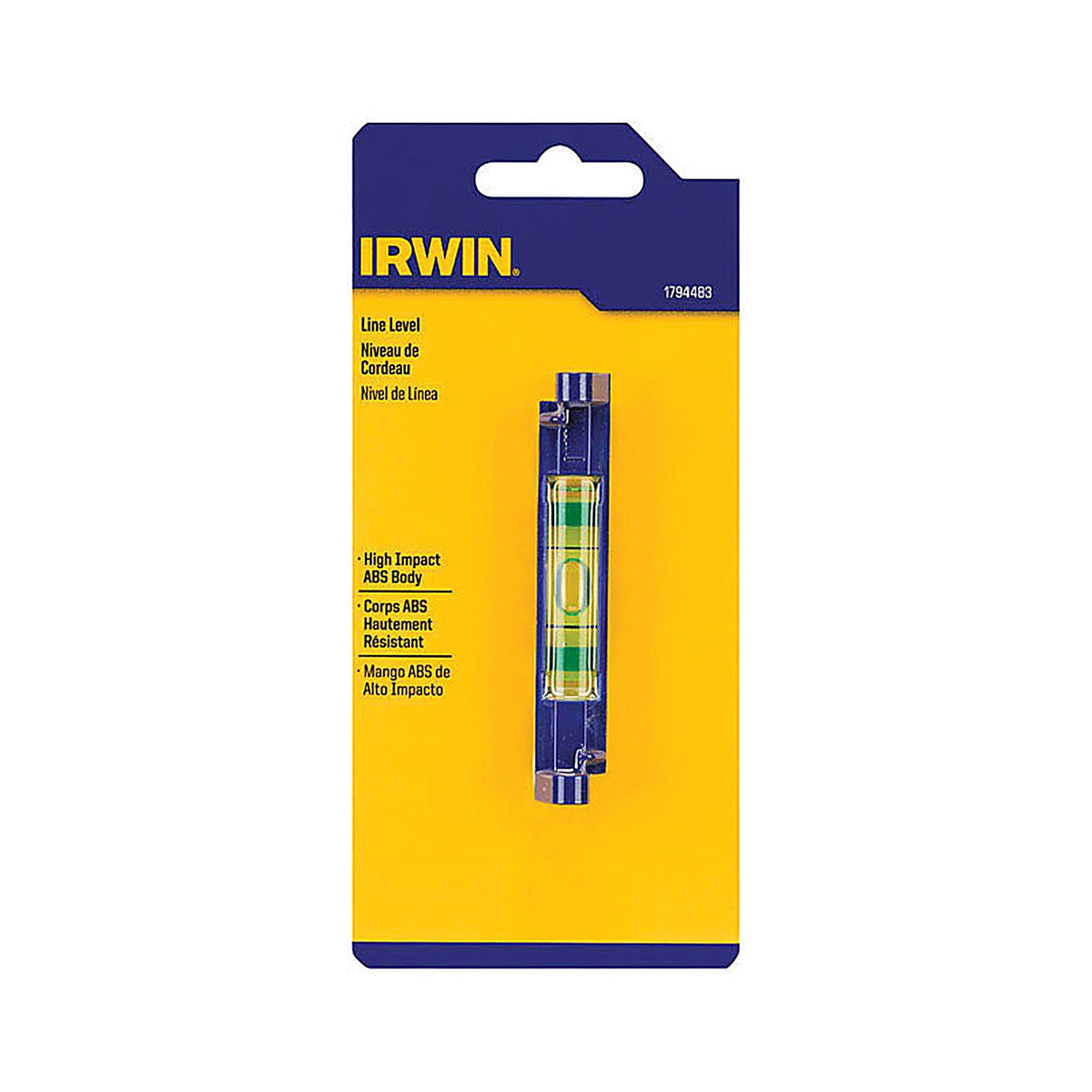 Irwin - 1794483 - 3 In. Plastic Line Level