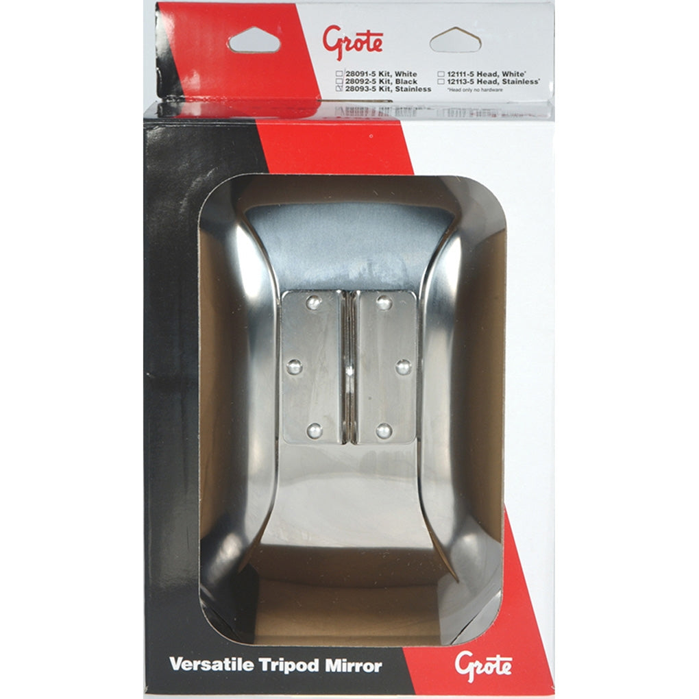 Grote 28093-5 Mirror, Stainless Steel