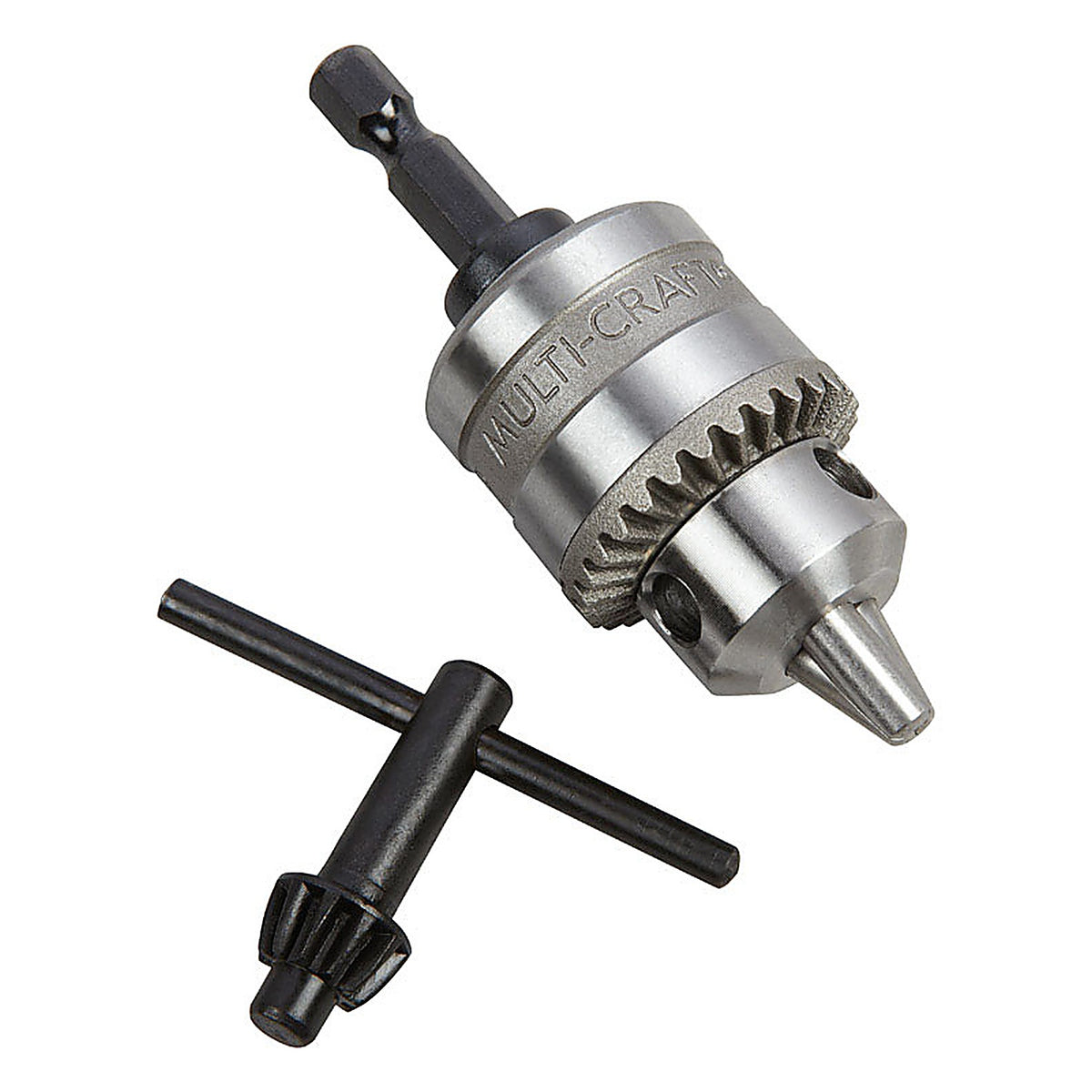 Jacobs 30248 1/4 in. in. Chuck 1/4 in. 3-Flat Shank 1 pc