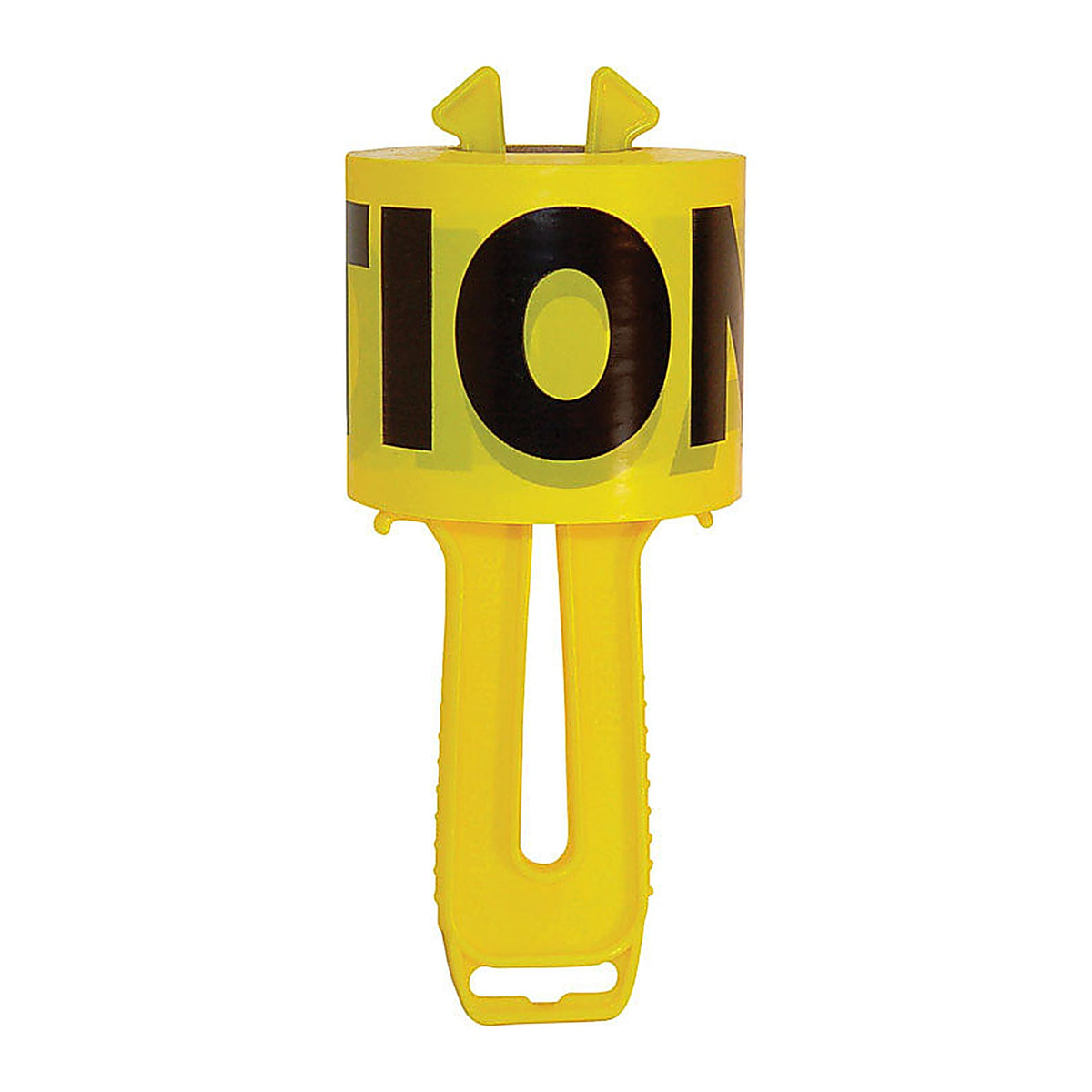 US Tape 42012 TapeWiz 300 ft. L x 1/2 in. W Plastic Caution Cuidado Barricade Tape and Reel Yellow