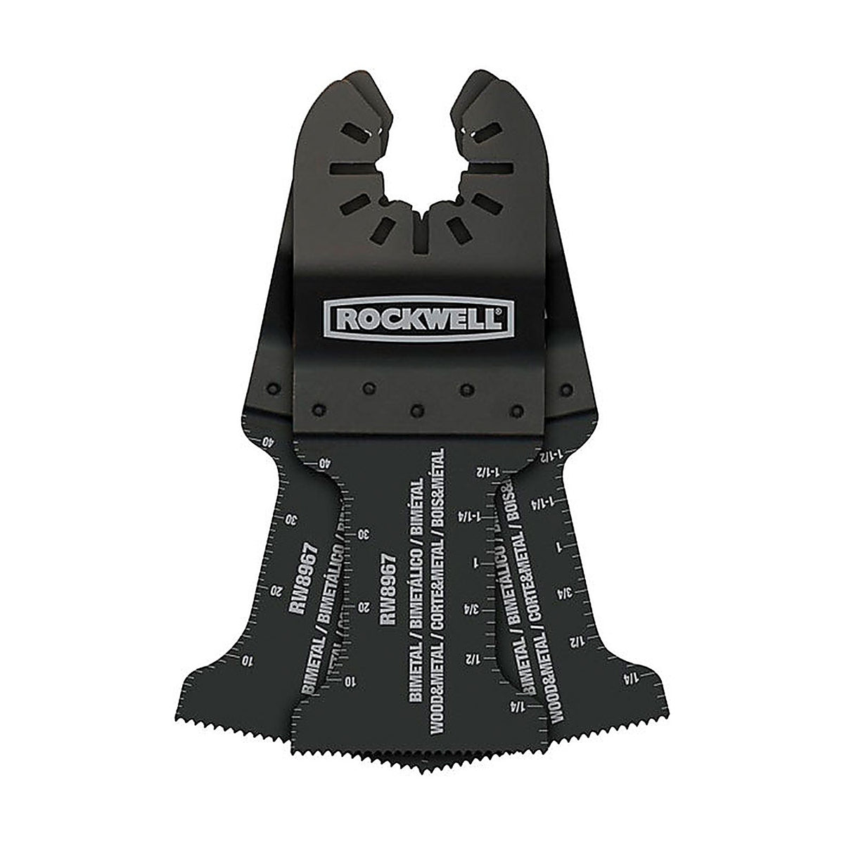Rockwell RW8967.3 1-3/8 in. L Bi-Metal Plunge Cut Oscillating Blade 3 pk