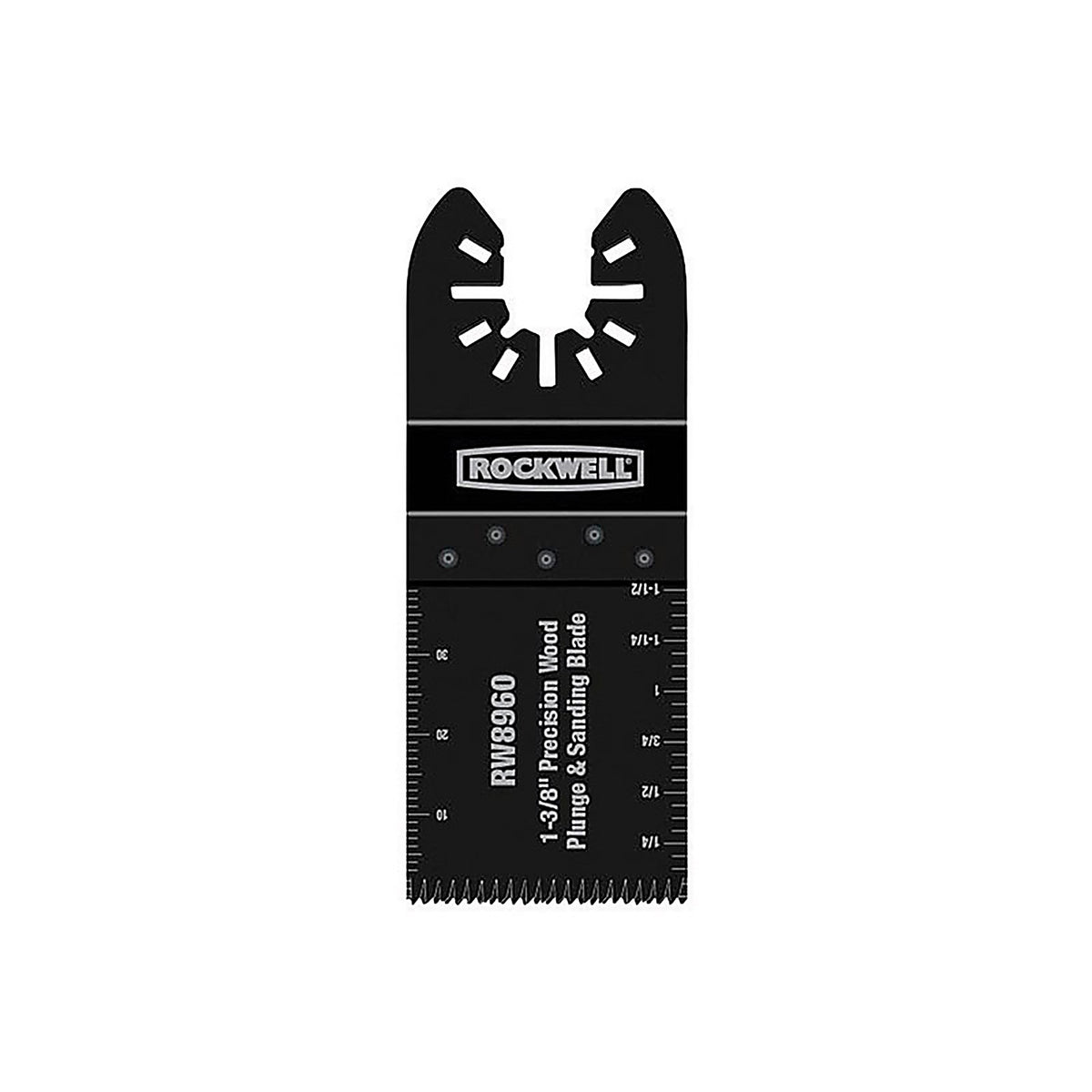 Rockwell RW8960 1.375 in. L High Speed Steel Plunge and Sanding Oscillating Blade 1 pk