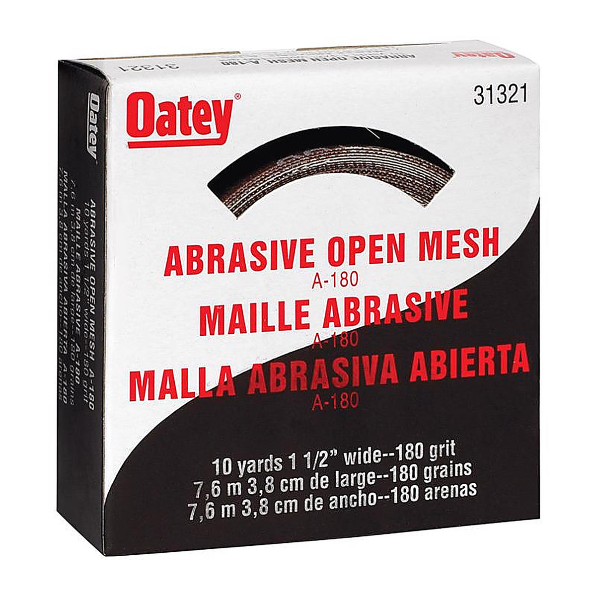 Oatey - 31321 - 10 Yd Lead-Free Open Mesh Cloth 1.5 In. D Nylon 50/50 1 Piece