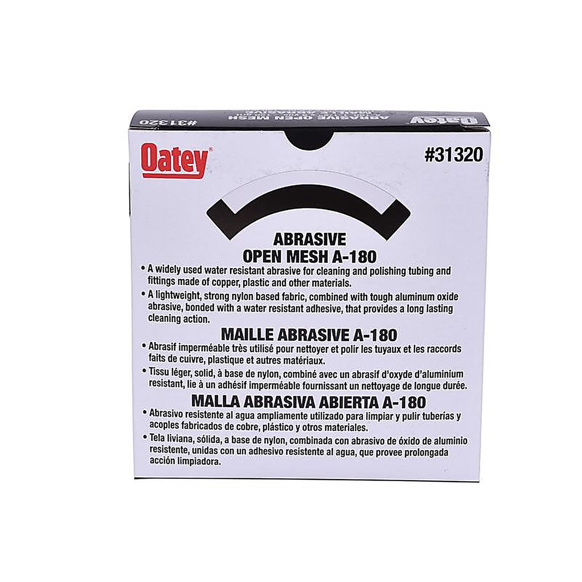 Oatey - 31321 - 10 Yd Lead-Free Open Mesh Cloth 1.5 In. D Nylon 50/50 1 Piece