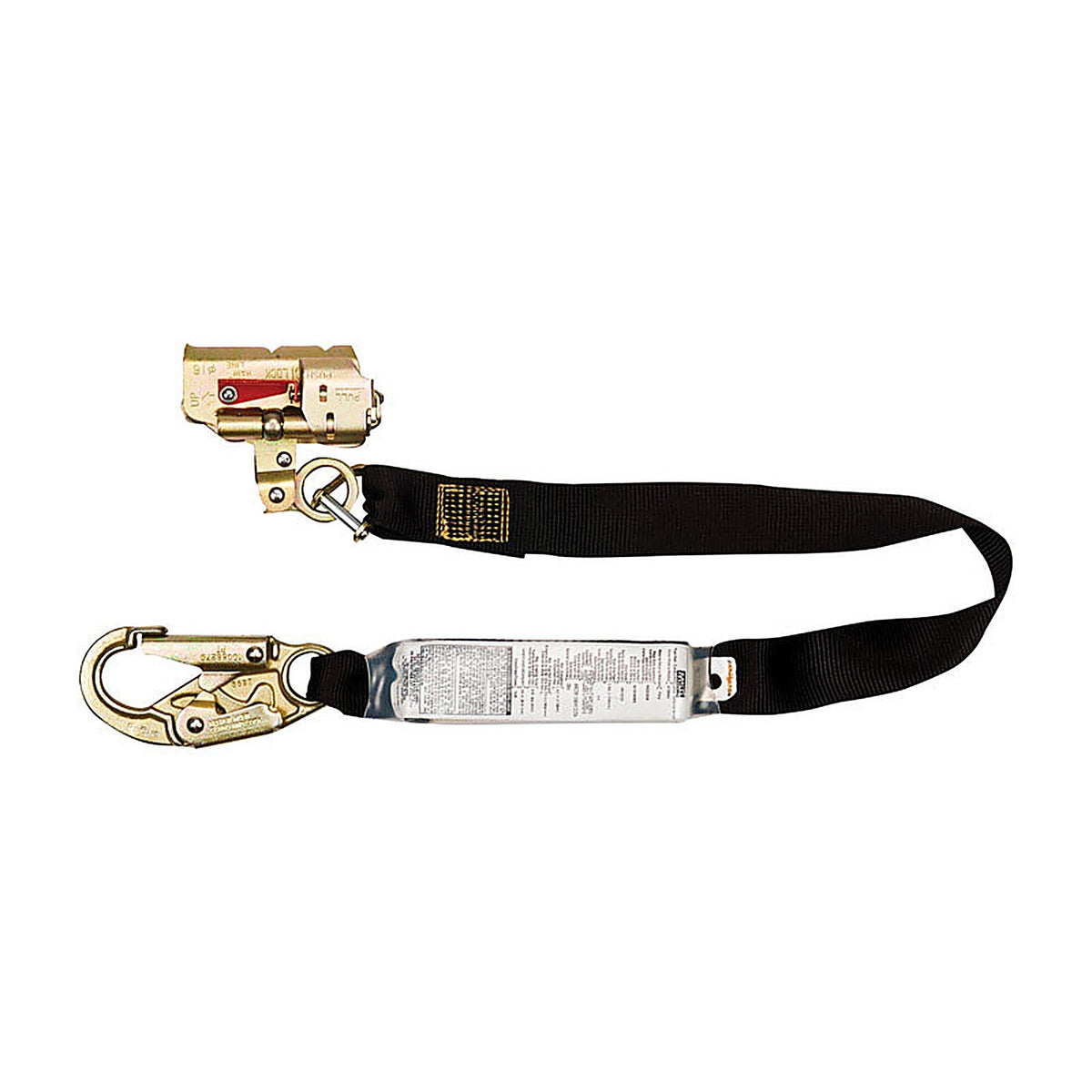 Safety Works 10096511 Unisex Polyester Manual Rope Grab 12.7 in. L Black 1/pc.