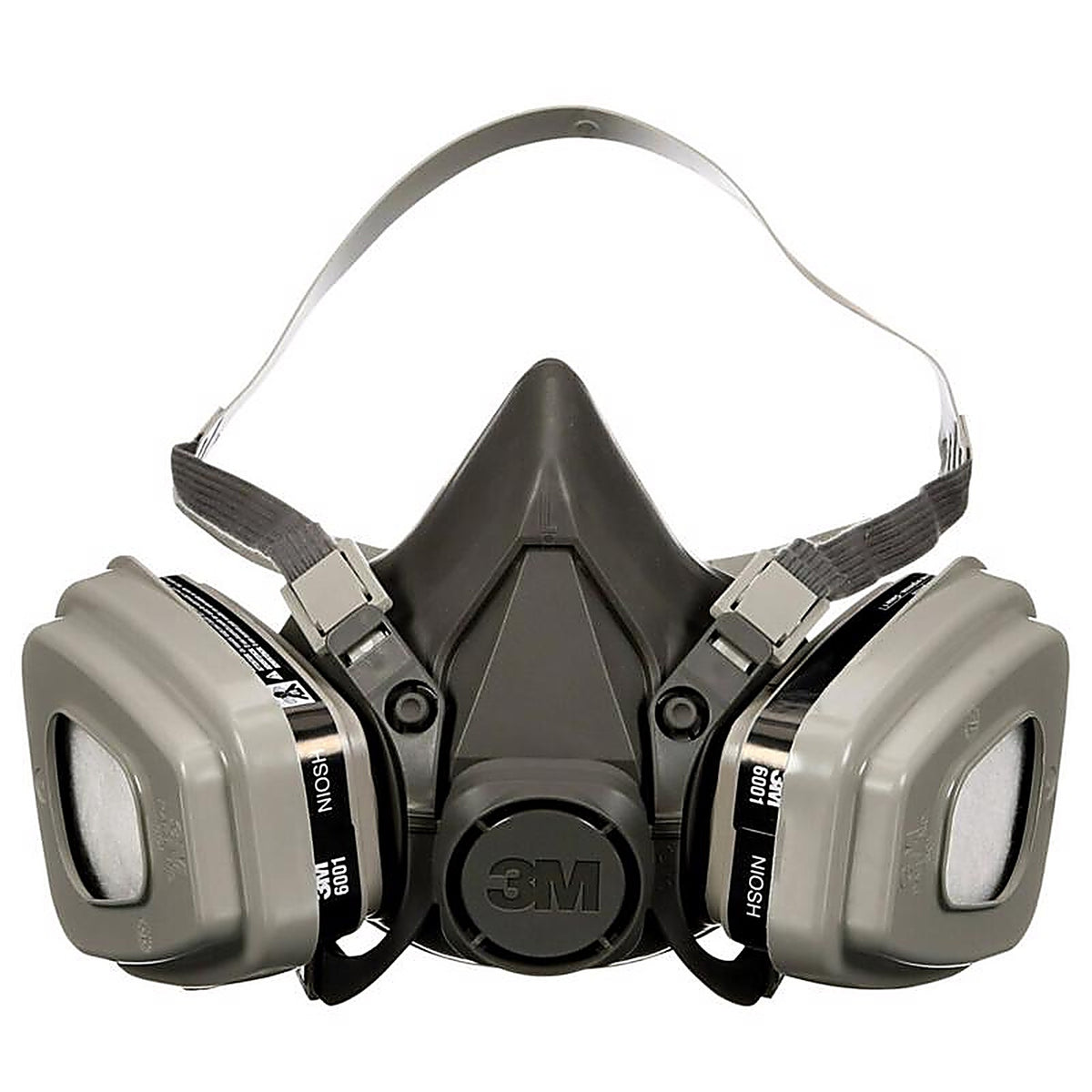 3M - 6311P1-DC - P95 Paint Project Half Face Respirator 6000-Series Valved Black L 1 Pack