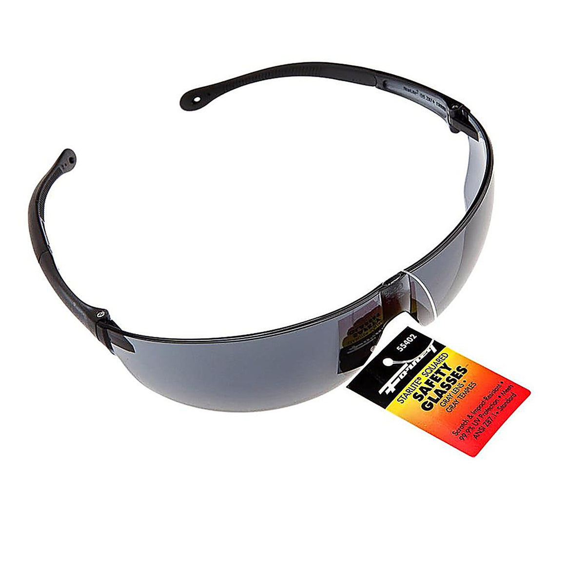 Forney 55402 Starlite Squared Impact-Resistant Safety Glasses Gray Lens 1 pc