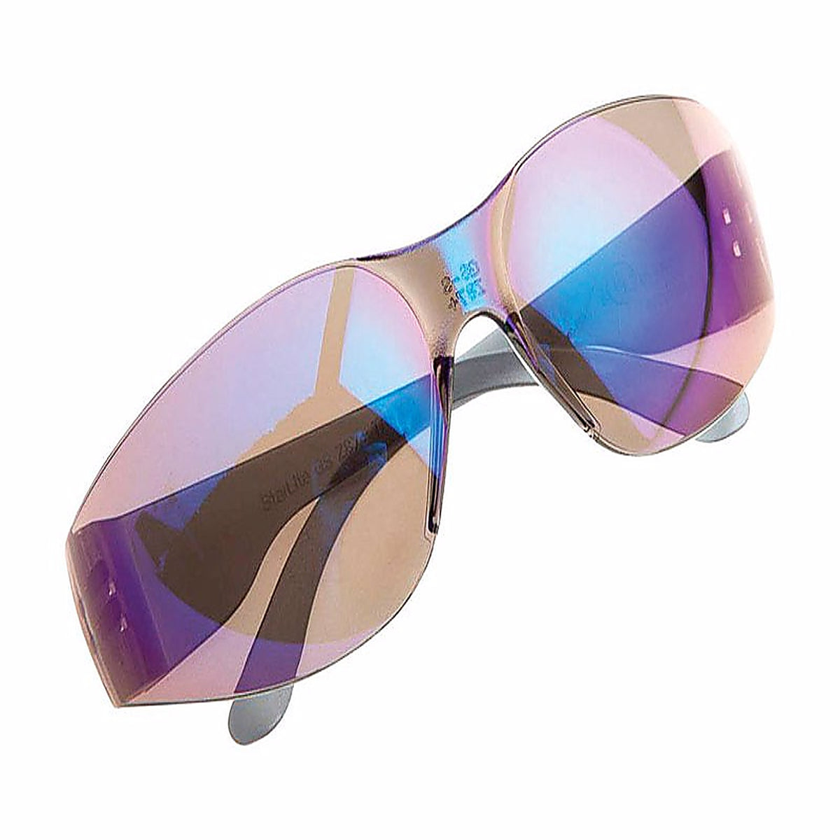 Forney 55338 Starlite Compact Safety Glasses Blue Mirror Lens 1 pc