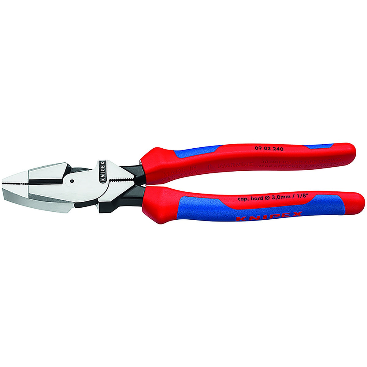 Knipex - 09 02 240 SBA - 9-1/2 In. Chrome Vanadium Steel High Leverage Combination Pliers