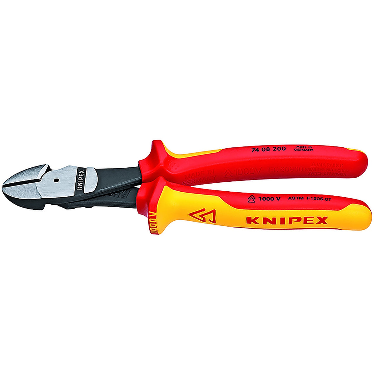 Knipex - 74 08 200 SBA - 8 In. L Diagonal Wire Cutter