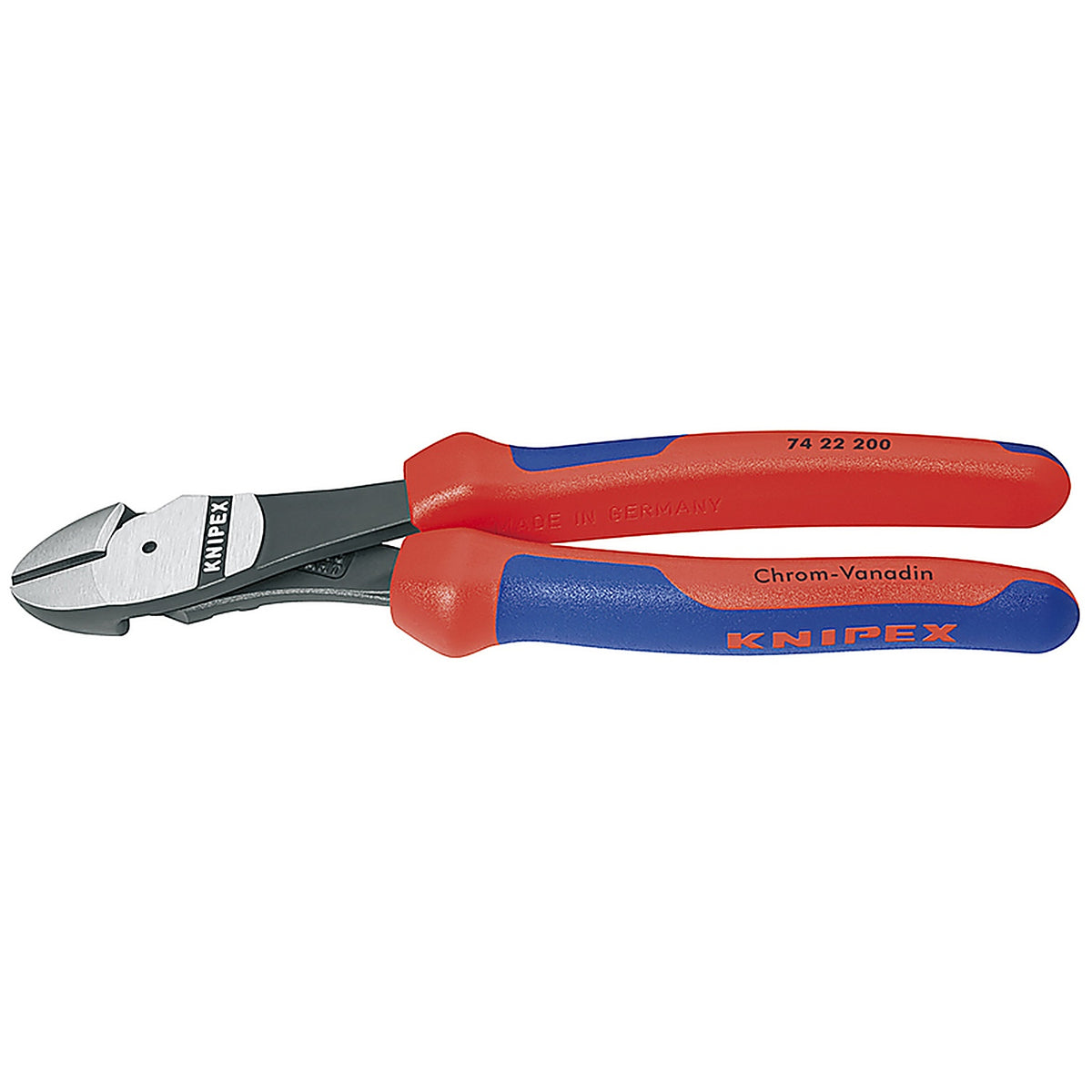 Knipex - 74 22 200 SBA - 8 In. L Angled Diagonal Wire Cutter