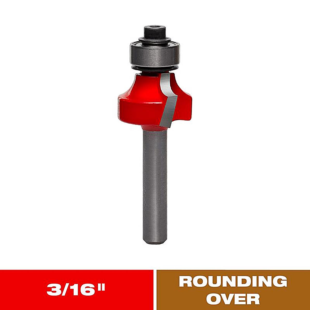Diablo DR34108 7/8 in. D X 3/16 in. R X 2-3/16 in. L Carbide Round Nose Router Bit