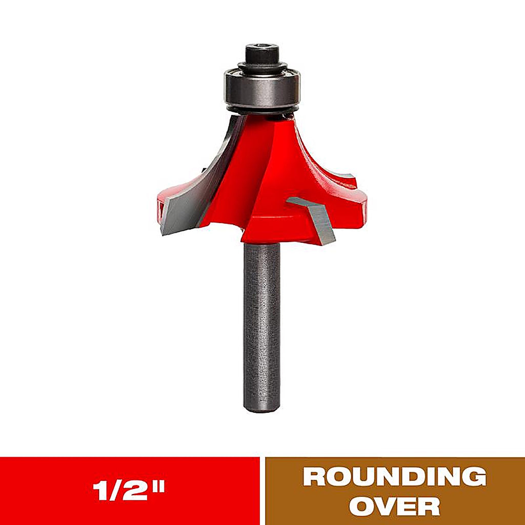 Diablo DR34116 1-1/2 in. D X 1/2 in. R X 2-1/2 in. L Carbide Round Over Bit