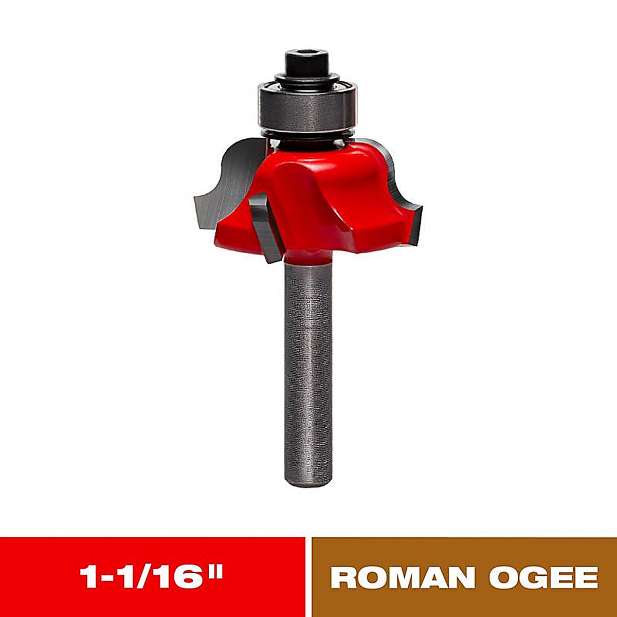 Diablo DR38100 1-1/16 in. D X 5/32 in. R X 2-3/16 in. L Carbide Roman Ogee Bit