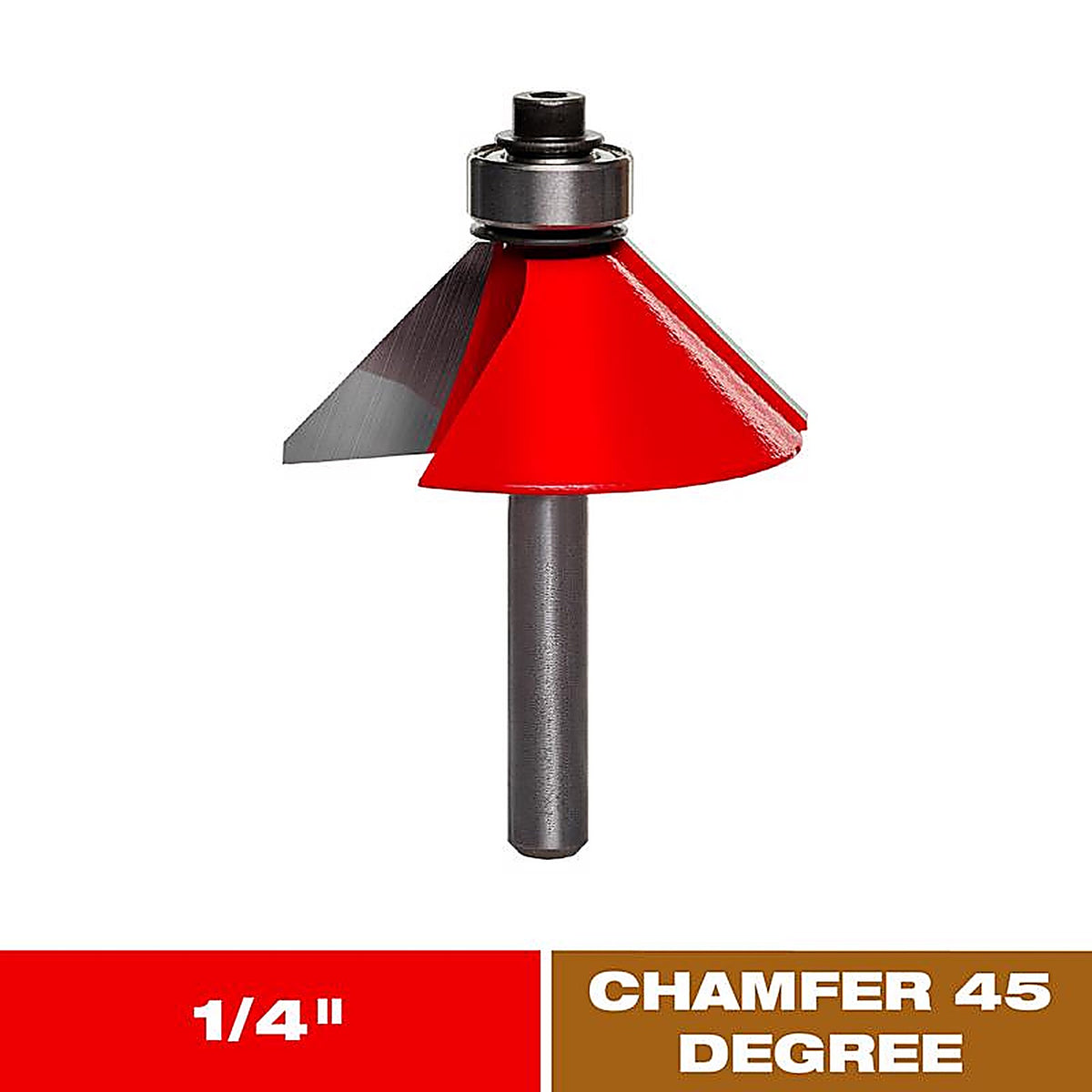 Diablo DR40106 1-3/4 in. D X 2-3/16 in. L Carbide Chamfer Router Bit
