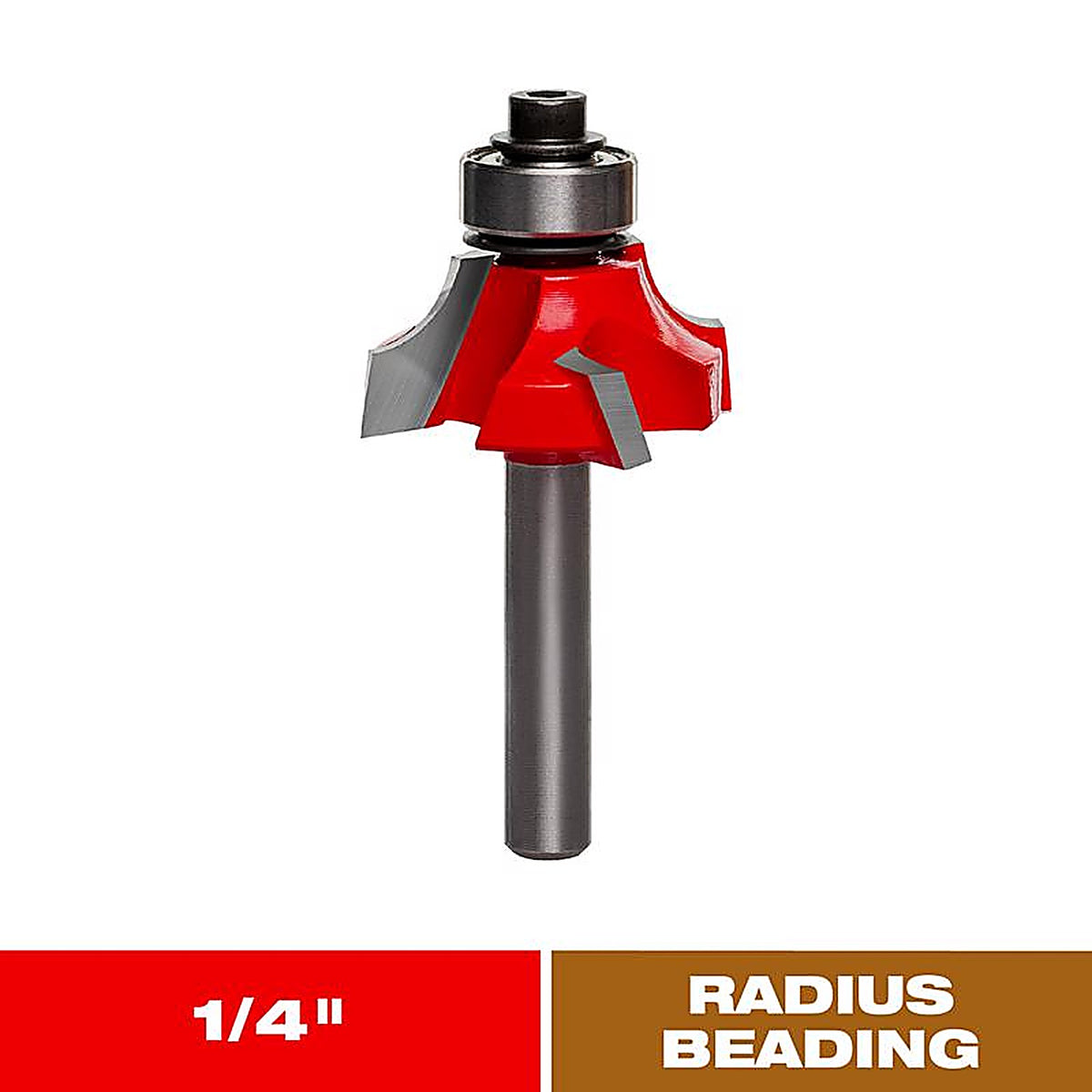 Diablo DR36110 1-1/8 in. D X 1/4 in. R X 2-3/16 in. L Carbide Beading Router Bit