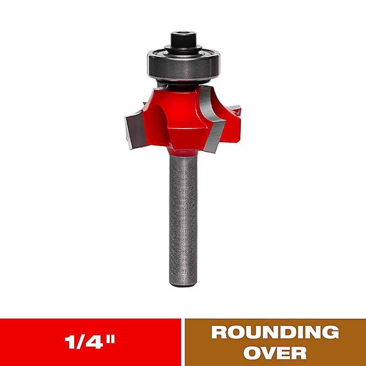Diablo DR34110 1-1/8 in. D X 1/4 in. R X 2-3/16 in. L Carbide Round Over Bit