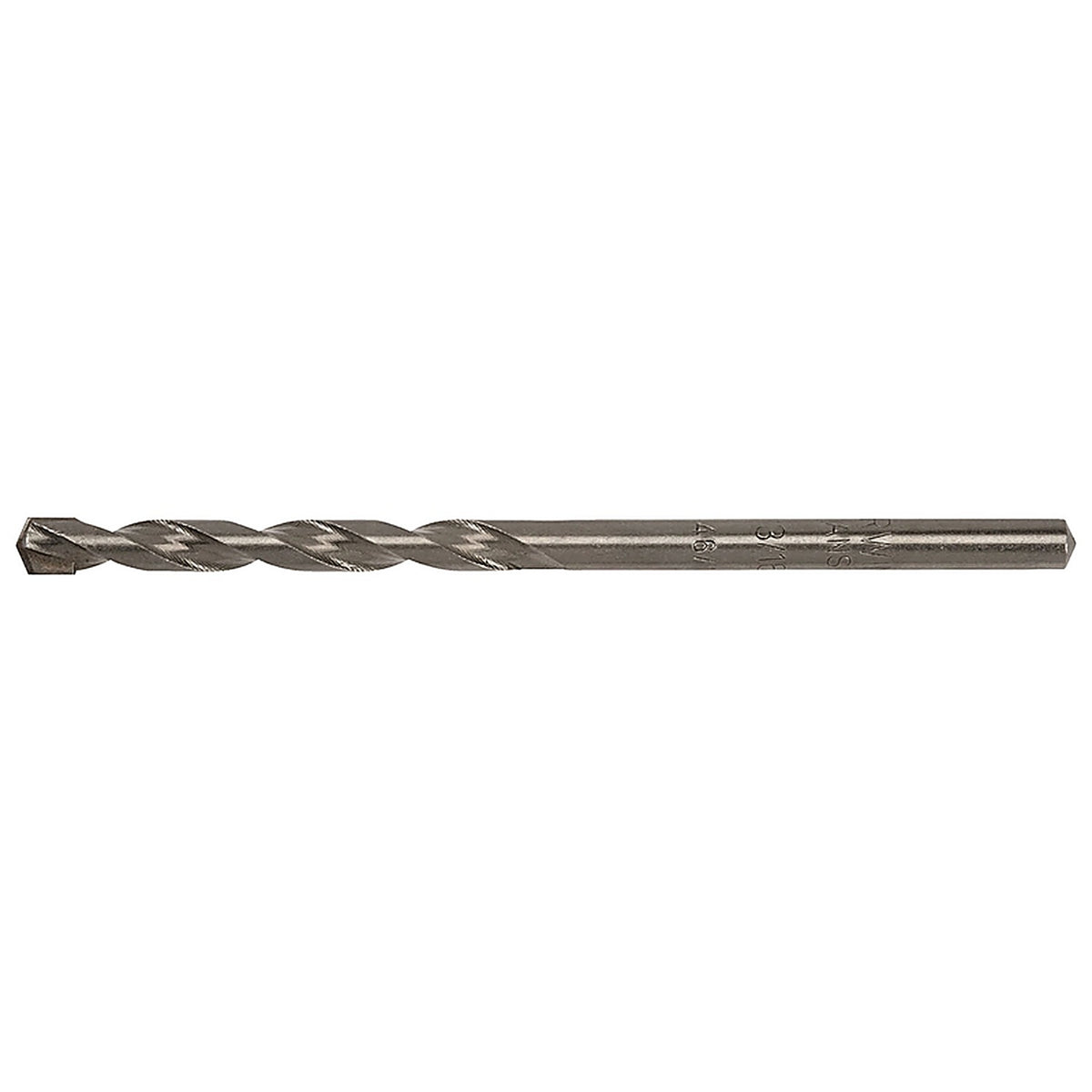 Irwin 326002 3/16 in. x 3-1/2 in. L High Speed Steel Percussion Drill Bit 1/pc.