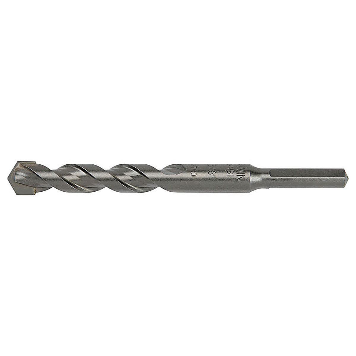 Irwin 326019 6 in. L High Speed Steel Rotary Percussion Percussion Drill Bit 1/Pack