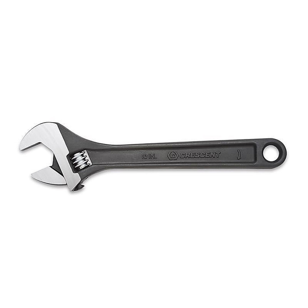 Crescent - AT210VS - Metric and SAE Adjustable Wrench 10 In. L 1 Piece