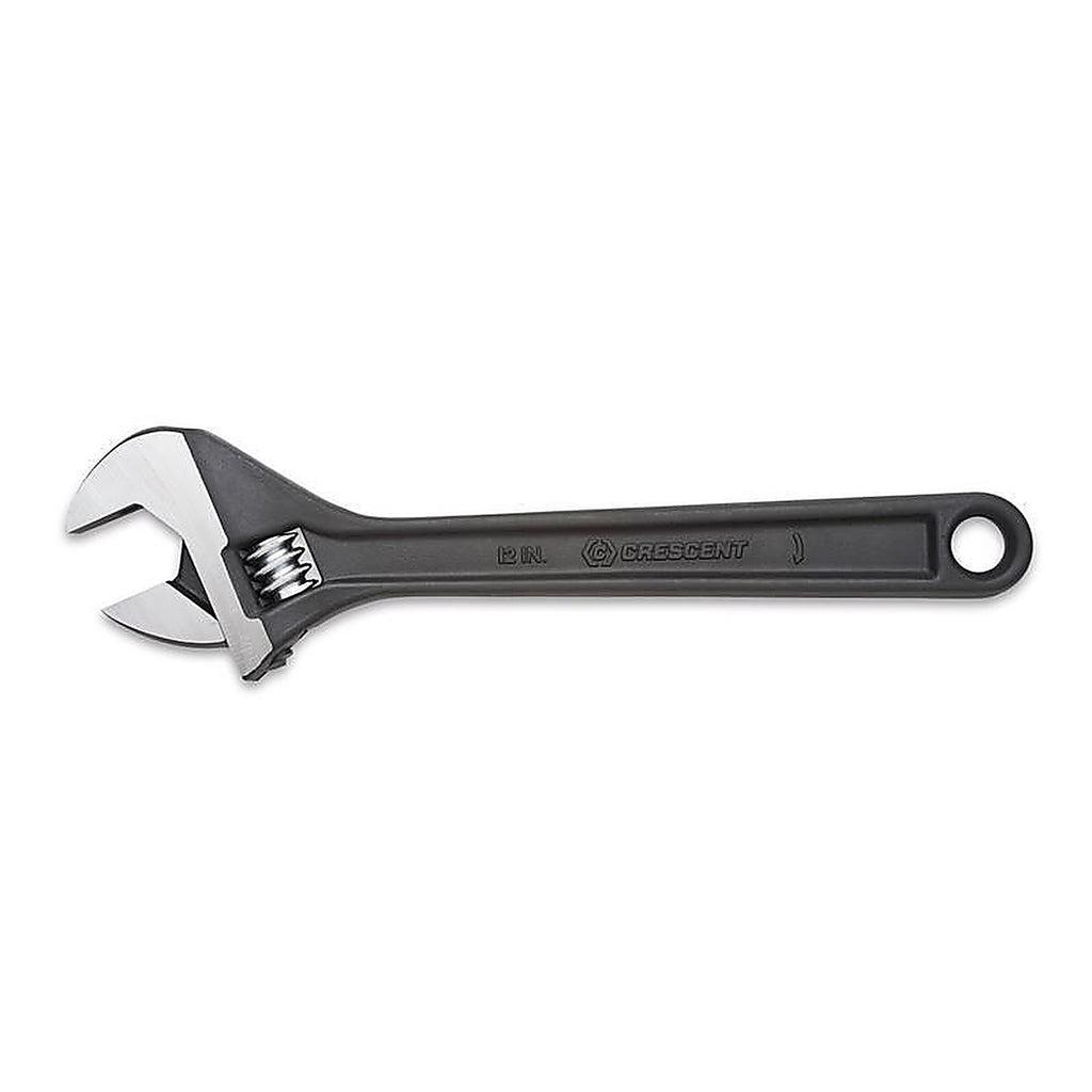 Crescent - AT212VS - Metric and SAE Adjustable Wrench 12 In. L 1 Piece