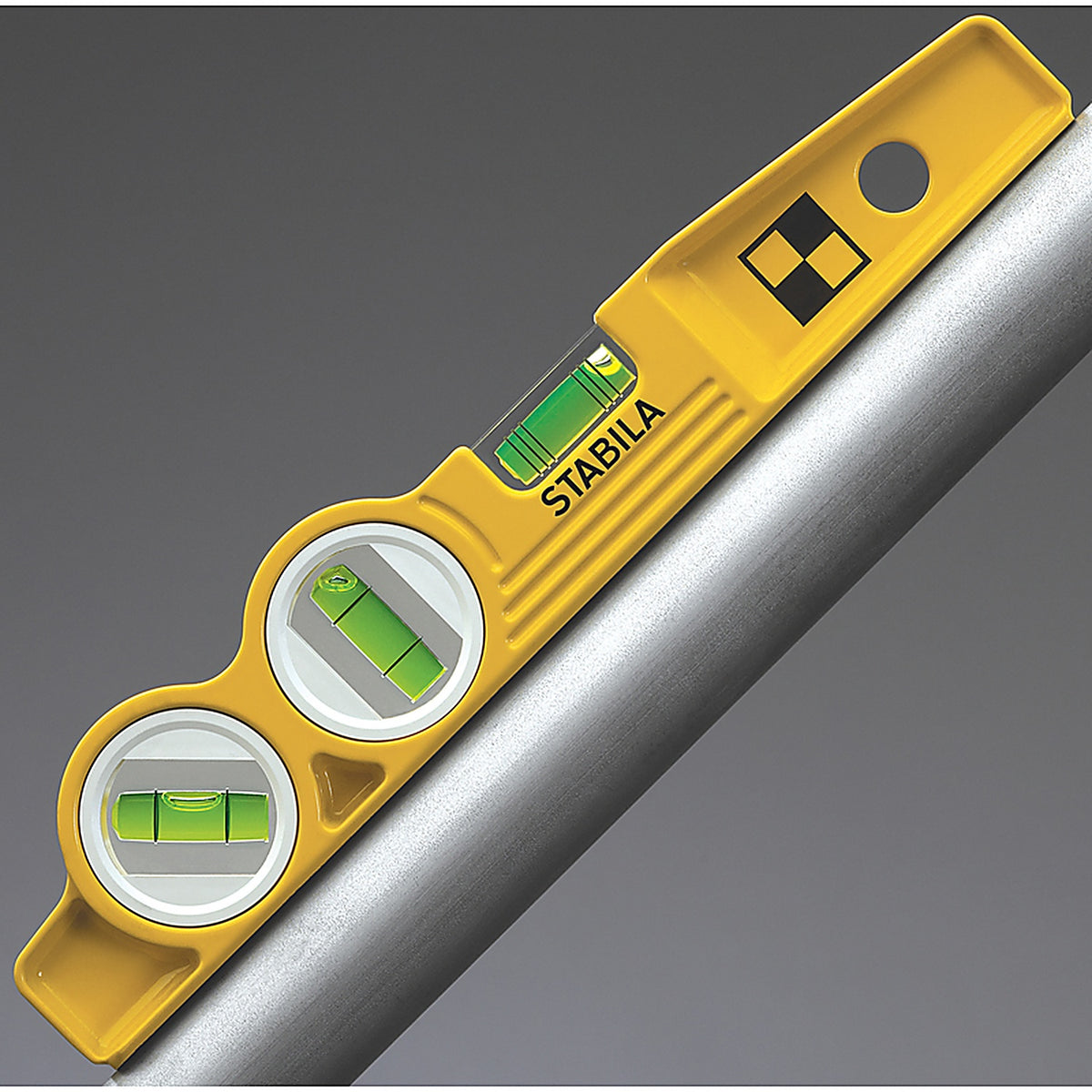Stabila - 25245 - 10 In. Aluminum Magnetic Type 81 Smw45 Torpedo Level 3 Vial