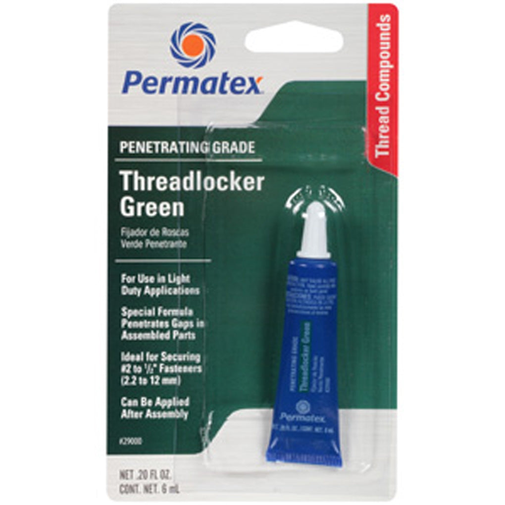 Permatex 29000 Penetrating Grade Threadlocker GREEN