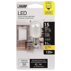 Feit Electric BPT6/SU/LED T6 E12 (Candelabra) LED Bulb Warm White 15 W 1 pk