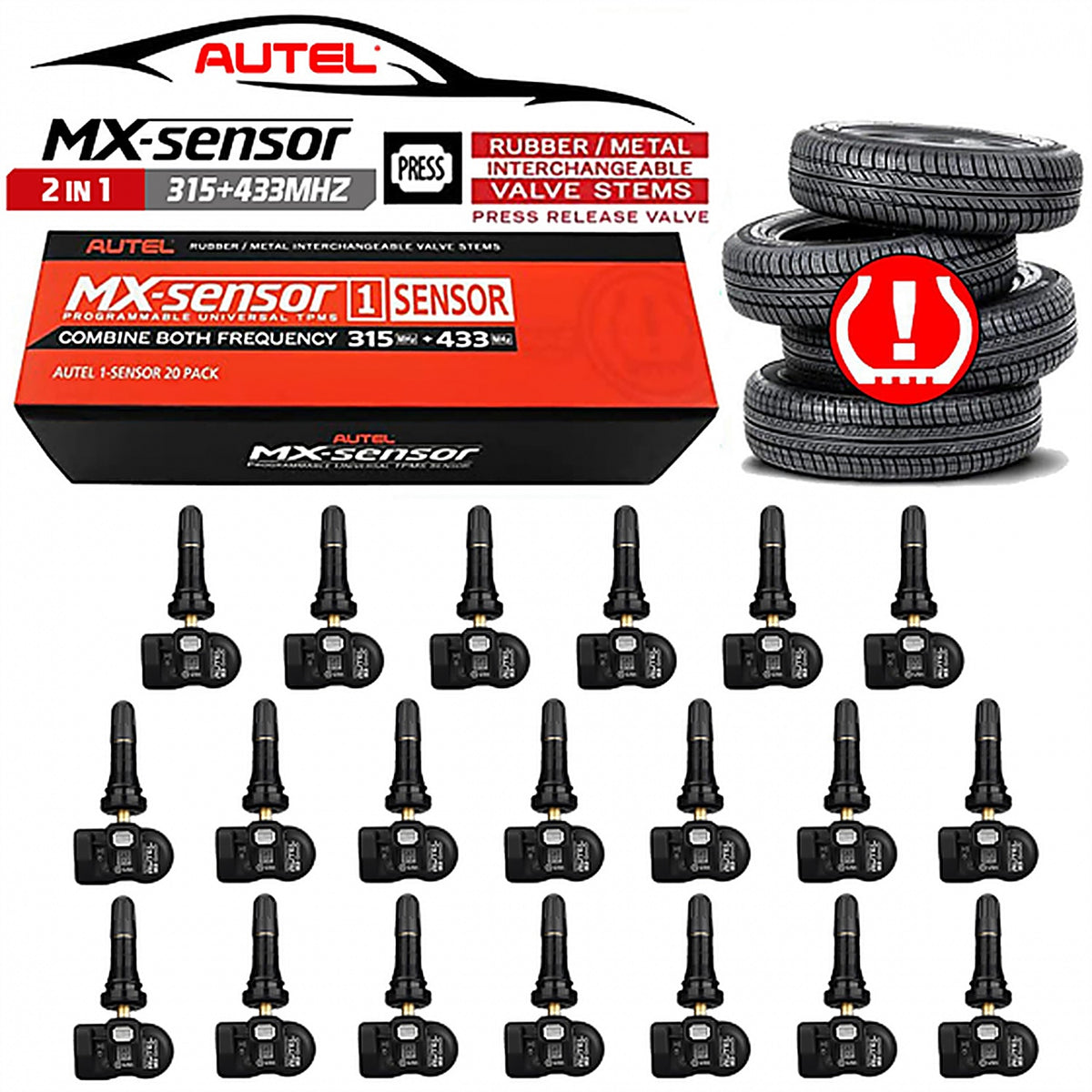 AUTEL 300010 MX-Sensor 1-Sensor Bulk Box (20)
