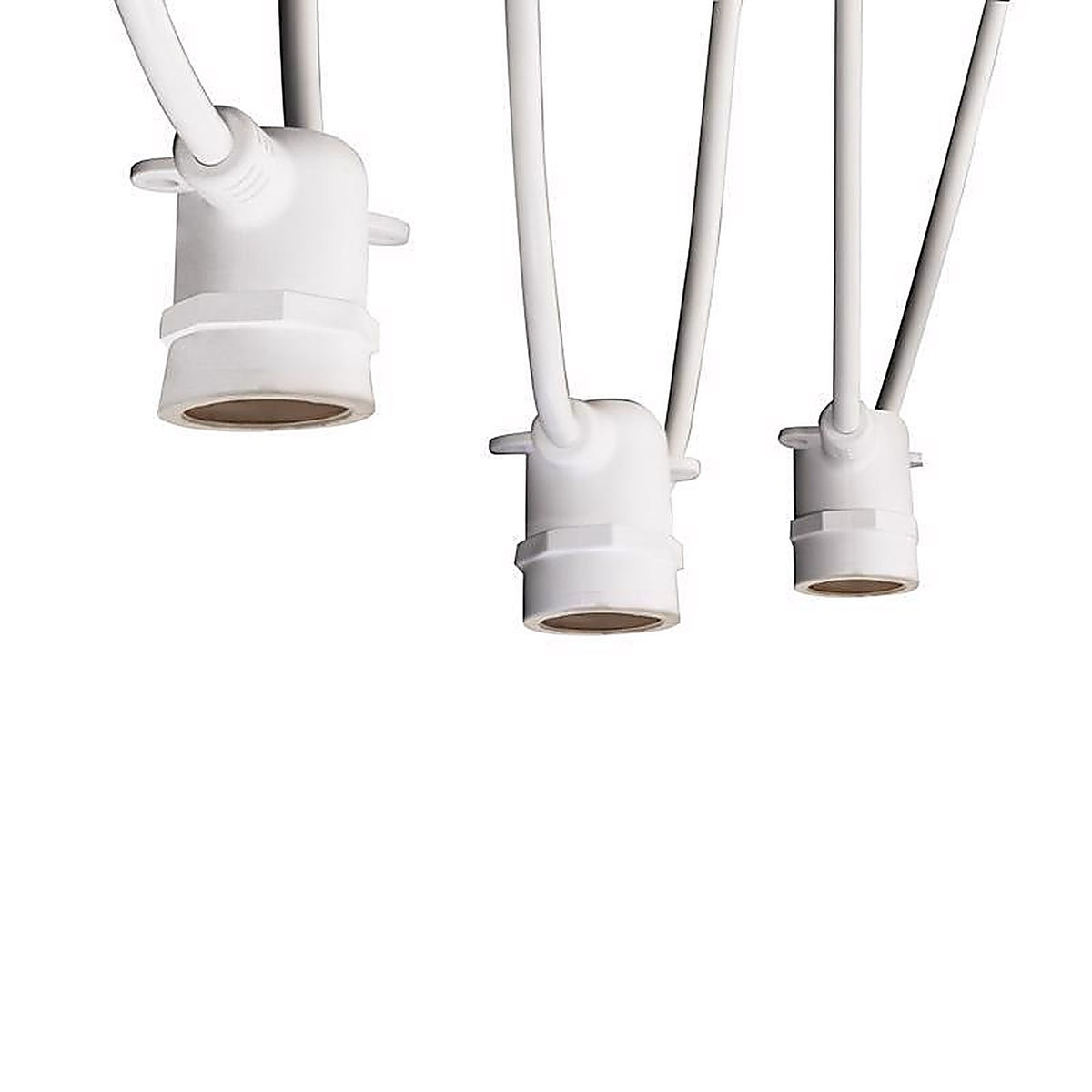 Feit Electric 72102 LED Mix N Match Socket String Light Strand Clear 10 ft. 5 lights
