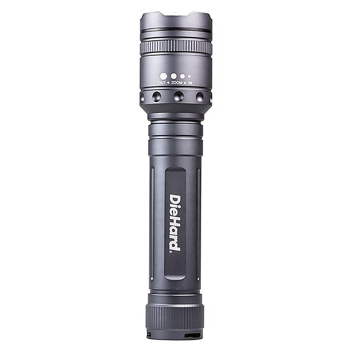 Dorcy 41-6124 DieHard 2400 lumens Gray LED Flashlight AA Battery