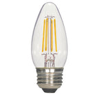 Satco - S21832 - B11 E26 (Medium) Filament LED Bulb Warm White 25 Watt Equivalence 2 Pack
