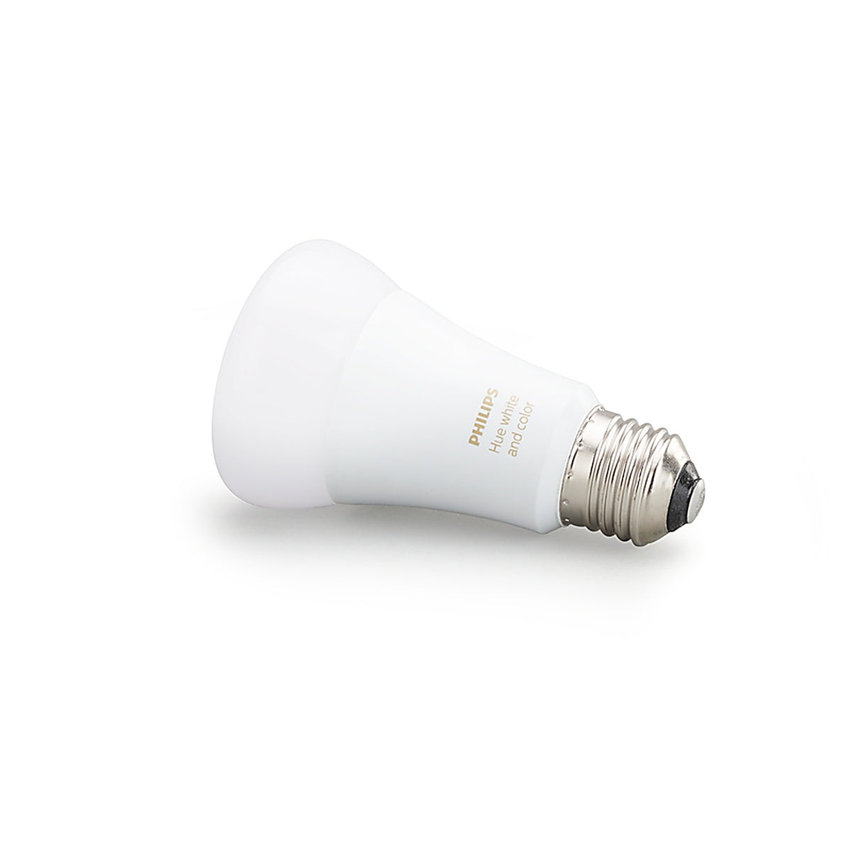 Philips - 548487 - Hue A19 E26 (Medium) Smart-Enabled LED Bulb Color Changing 60 Watt Equivalence 1 Pack