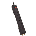 Monster - 1806 - Just Power It Up 6 Ft. L 7 Outlets Surge Protector Black 1080 J