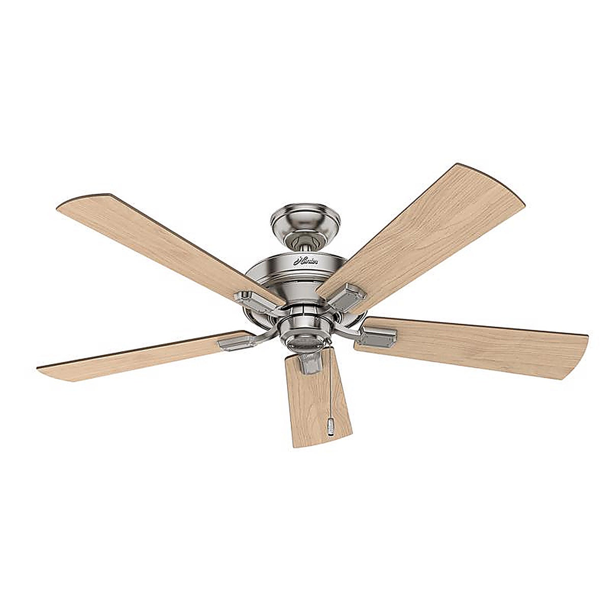 Hunter 54206 Crestfield 52 in. Brushed Nickel LED Indoor Ceiling Fan