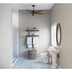 Hunter 53292 Builder Elite 52 in. New Bronze Indoor and Outdoor Ceiling Fan
