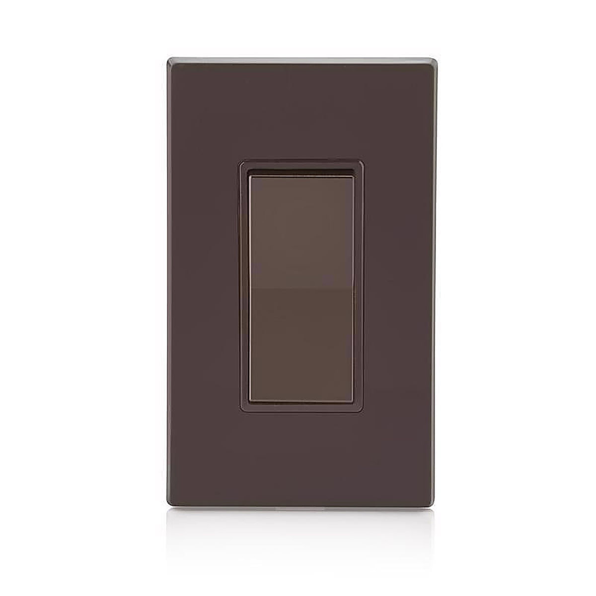 Leviton - 5601-D - Decora 15 Amps Single Pole Rocker Switch Brown 1 Pack