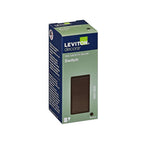 Leviton - 5601-D - Decora 15 Amps Single Pole Rocker Switch Brown 1 Pack
