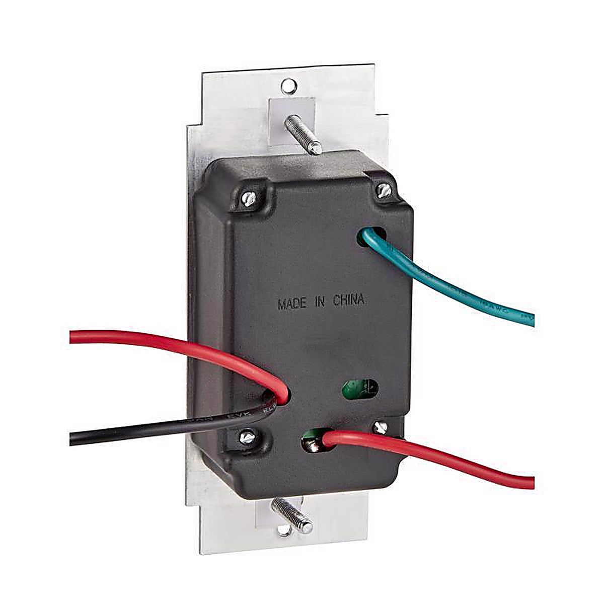 Leviton - 6674-E - Decora Sureslide Black 600 W Slide Dimmer Switch 1 Pack