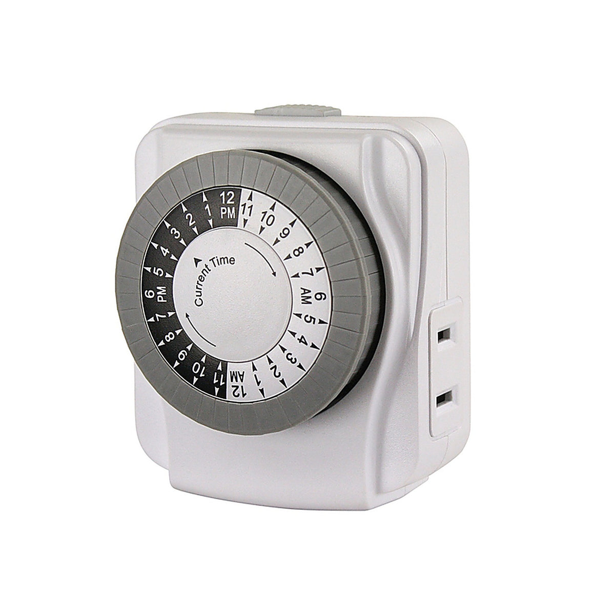 Prime TNI2412-RC Indoor 24 Hour Mechanical Timer 125 volt White