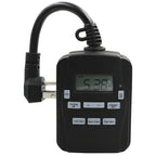 Prime TNODP23-RC EZ-SET Outdoor Digital Timer 120 volt Black