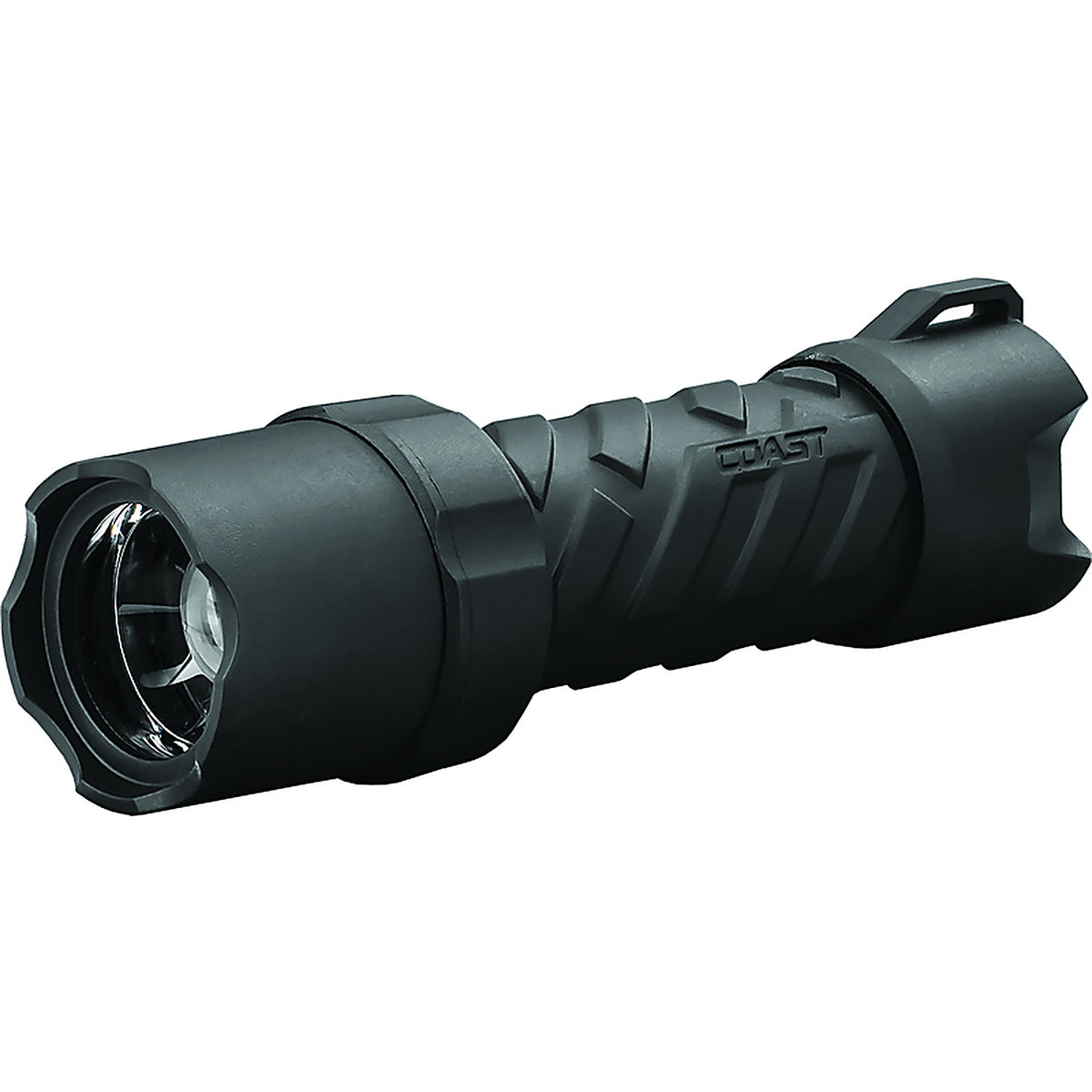 Coast 20763 Polysteel 200 320 lumens Black LED Twist Flashlight AAA Battery