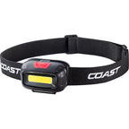 Coast 21597 FL13 250 lumens Black/Red LED COB Head Lamp AAA Battery
