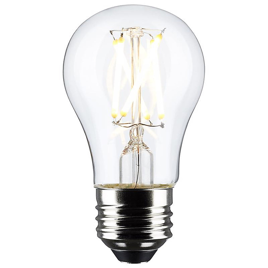 Satco - S21873 - A15 E26 (Medium) Filament LED Bulb Warm White 40 Watt Equivalence 2 Pack