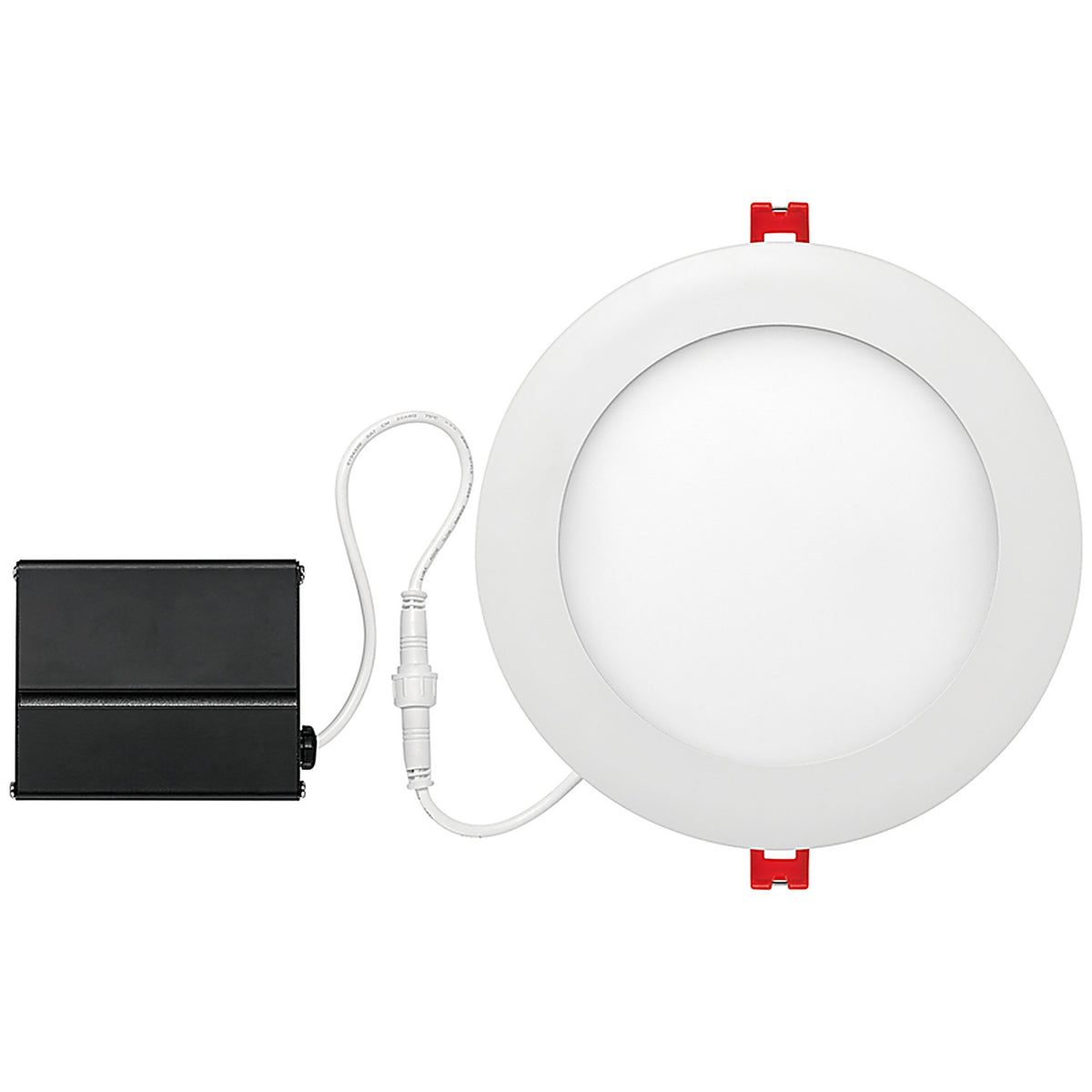 Globe Electric - 91416 - Ultra Slim Energy Star White 6 In. W Plastic LED Canless Recessed Downlight 12 W