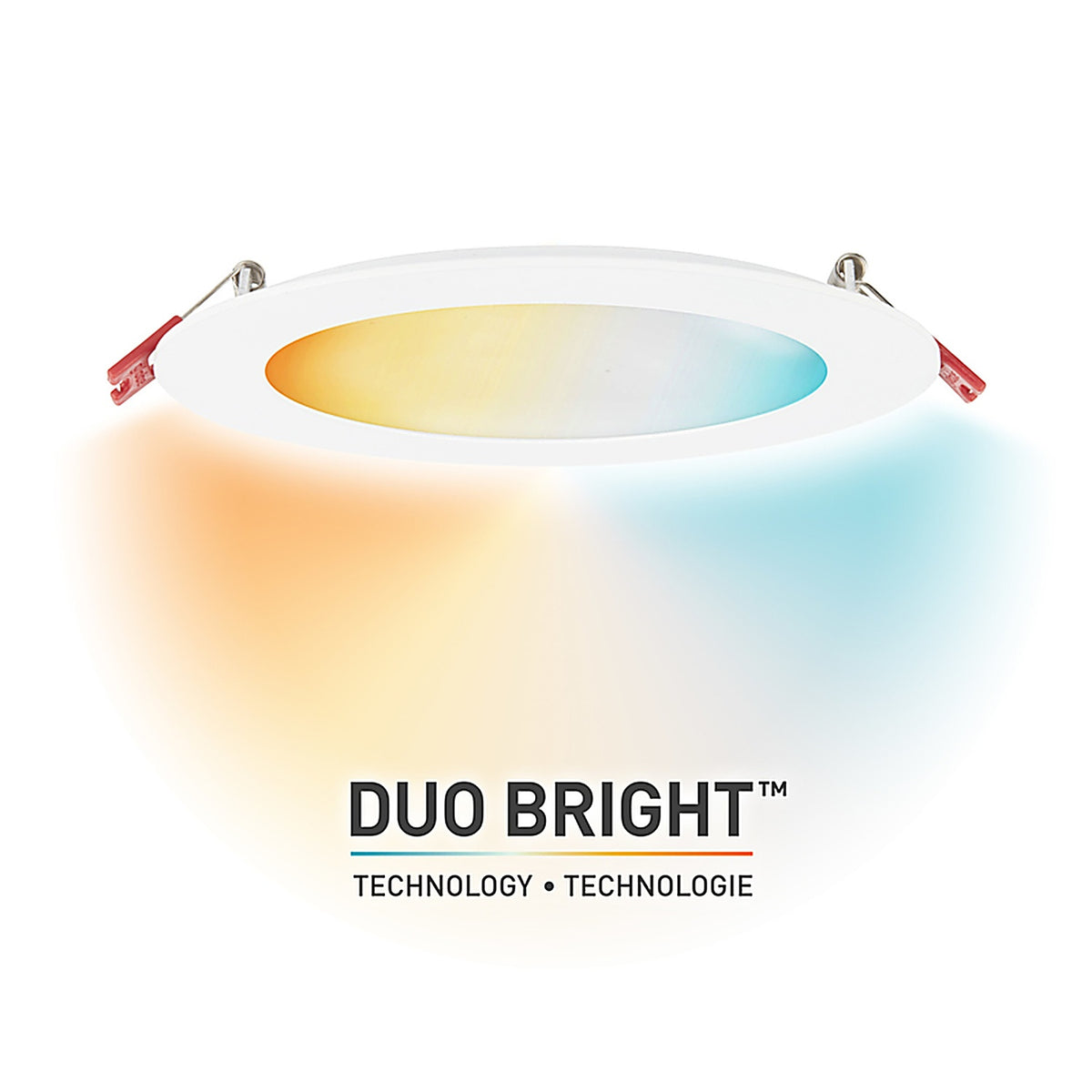Globe Electric - 91416 - Ultra Slim Energy Star White 6 In. W Plastic LED Canless Recessed Downlight 12 W