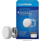 Lutron Z3-1BRL-WH-L0 Aurora White Rotary Dimmer Switch 1/Pack
