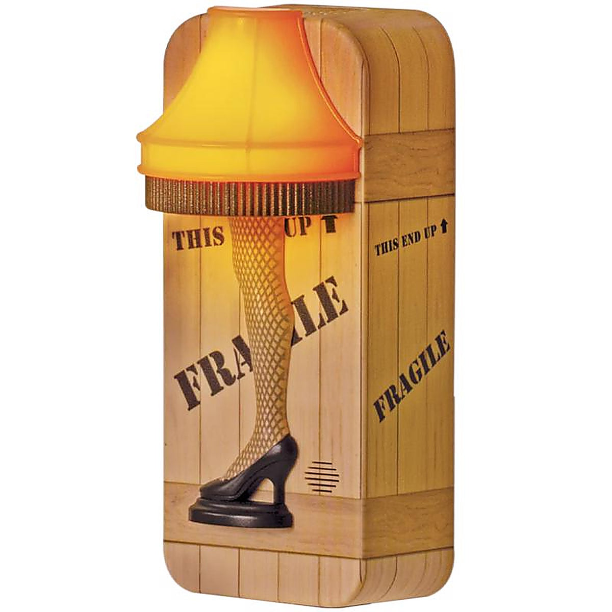 The Clapper - JER0853-12 - a Christmas Story Automatic Plug-In LED Leg Lamp Night Light