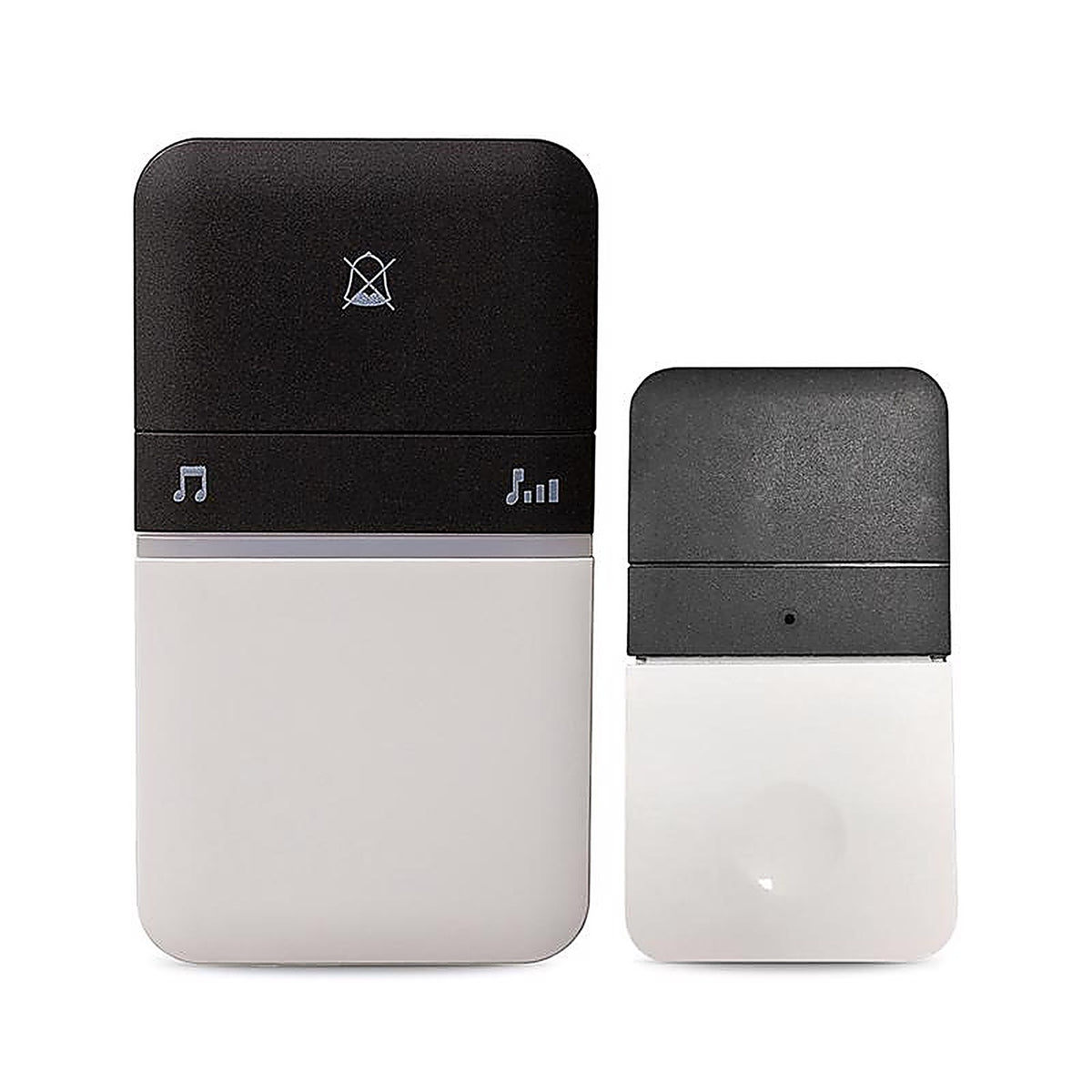 Heath Zenith SL-7313-03 Piezo Black/White Plastic Wireless Door Chime Bell